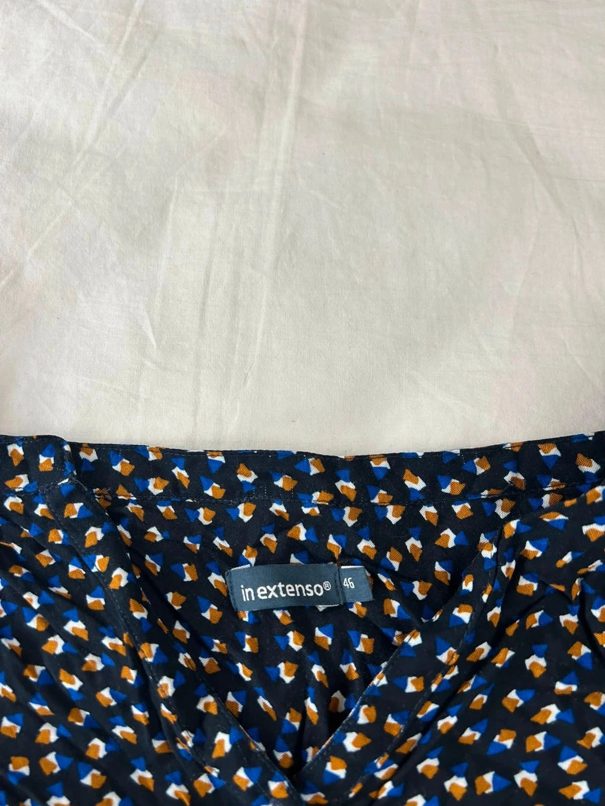 Camisa multicolor vintage in extenso – photo 5